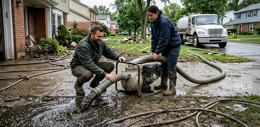 Sewage and Flood Water Removal in Payson