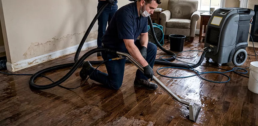 Hardwood Floor Water Extraction in Payson