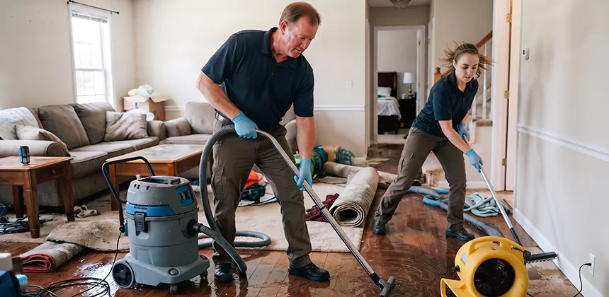Hidden Leak Clean Up in Payson